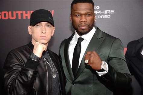 50 cent and eminem beef.